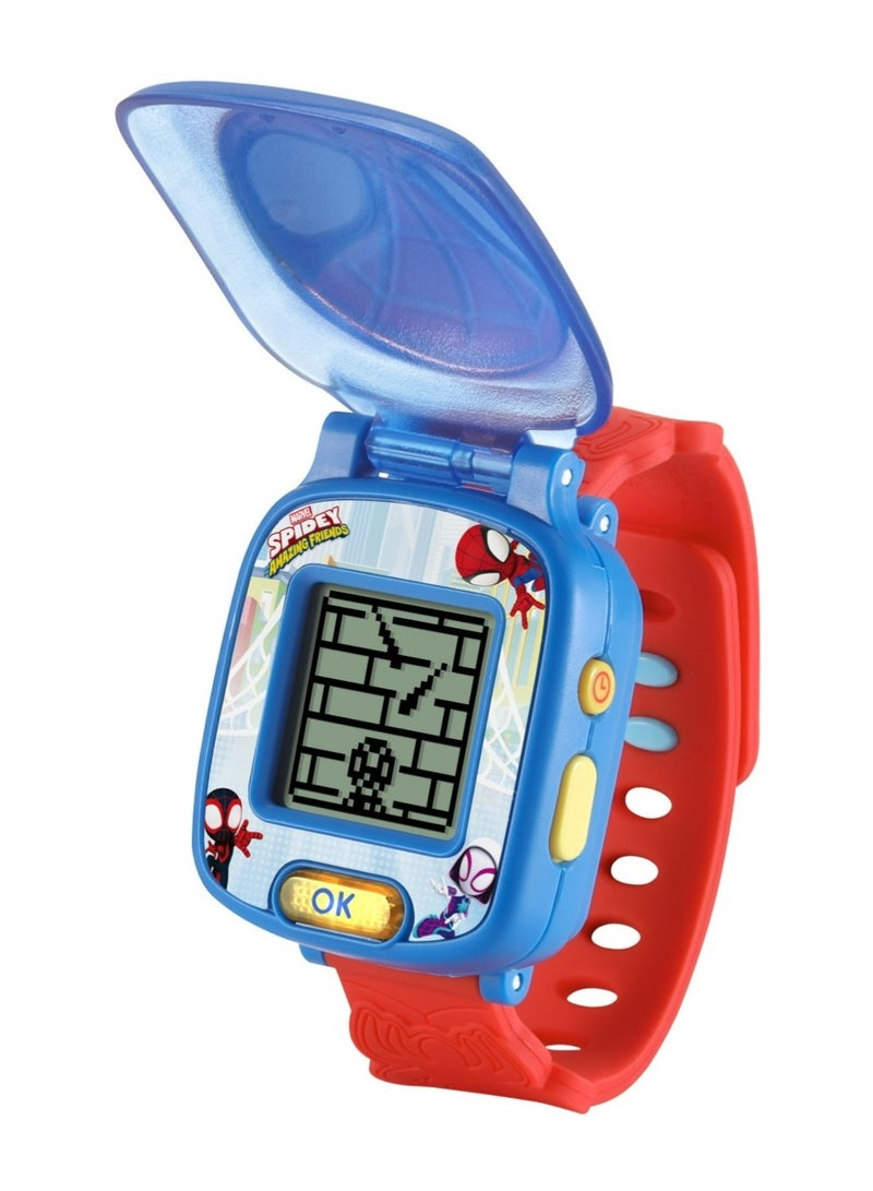 Vtech -  Spidey and His Amazing Friends - Spidey Learning Watch (Multicolour ) | Watch includes nine digital clock faces, a stopwatch, a timer, a cuckoo clock, and an alarm with a choice of alarm tones | Ideal 3 to 6 years - Image 2